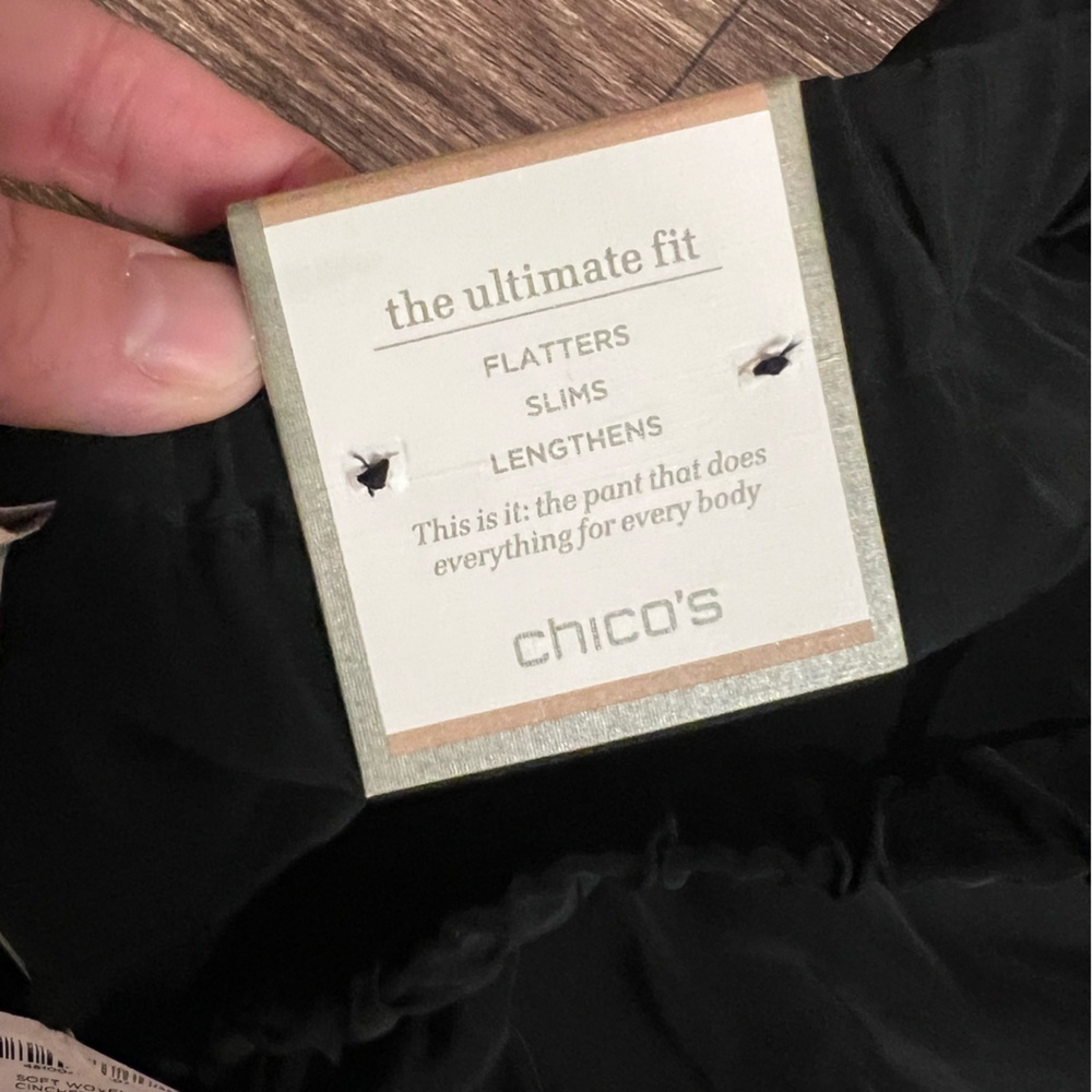 Chicos Size 1 Black Dress Pants Bundle - Picture 5 of 14